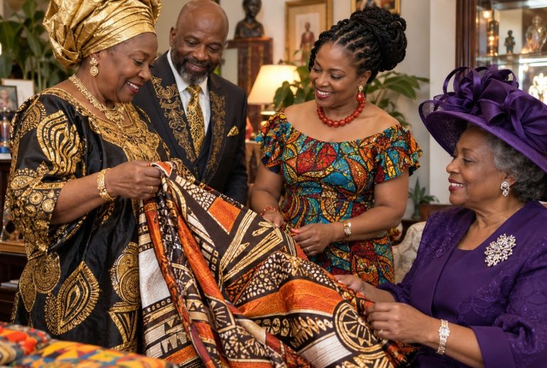 Celebrating Heritage Through Colorful Textiles