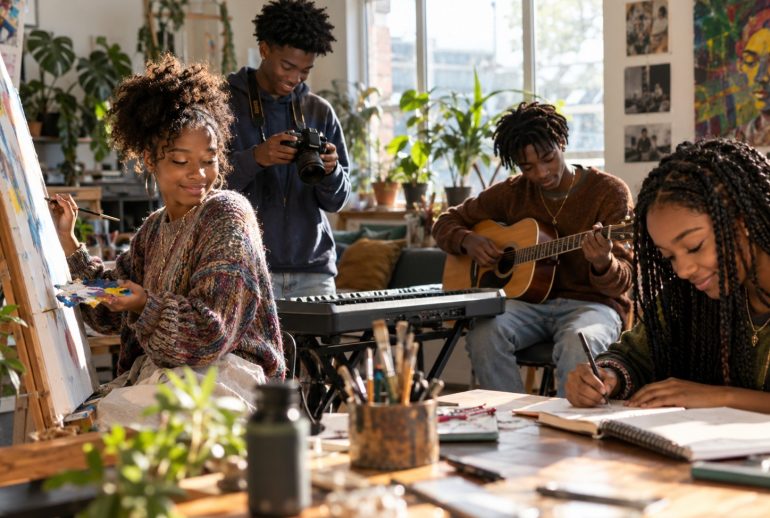 Sunlit Creative Studio Gathering